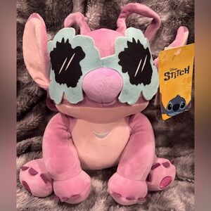 Disney Stitch - Angel with sunglasses plush stuffed animal